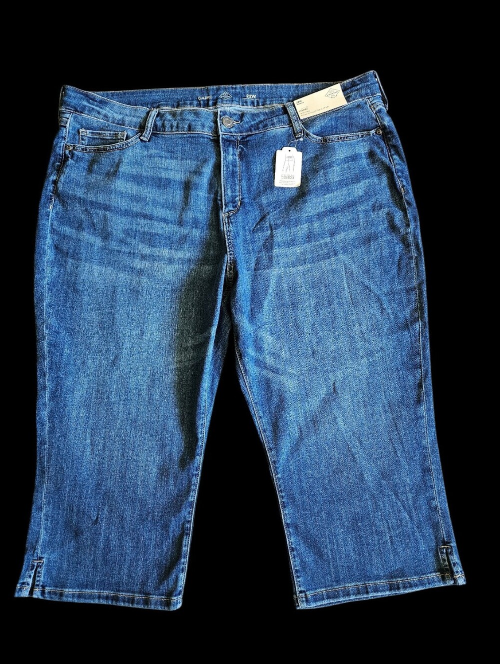St John's Bay Women’s Capri Jeans 22W